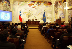 Sal&oacute;n de Honor de la Universidad de Chile